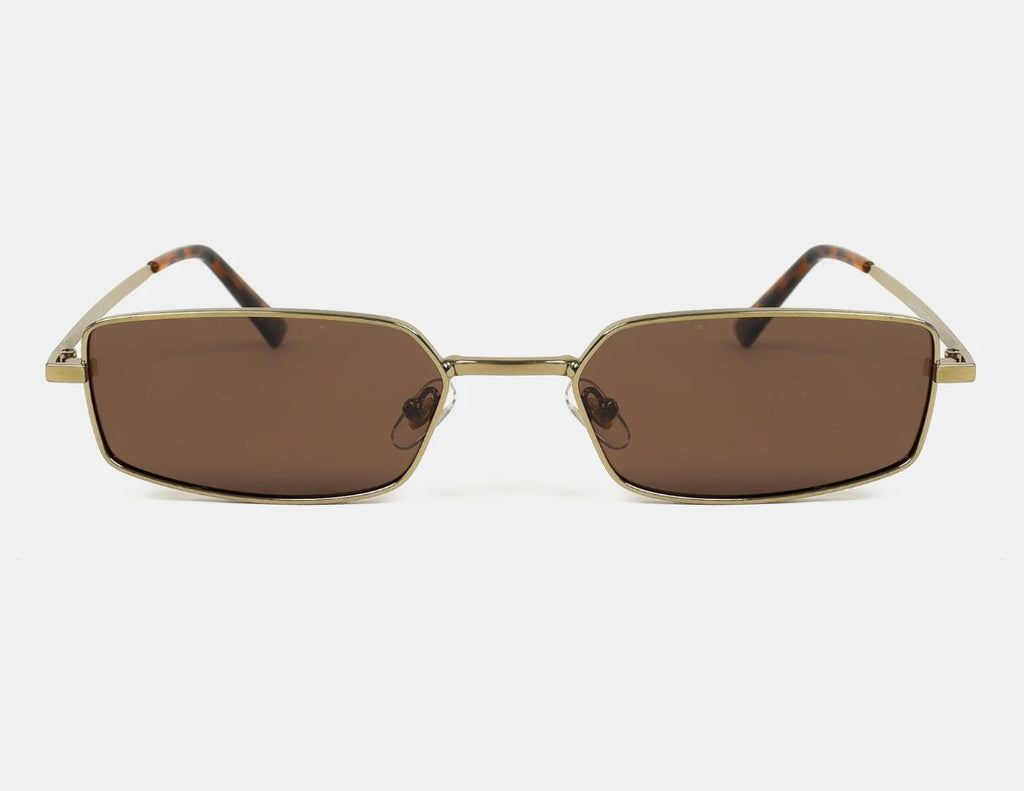 LUSTRE & SAGE - GWENYTH POLARISED METAL FRAMED SUNGLASSES