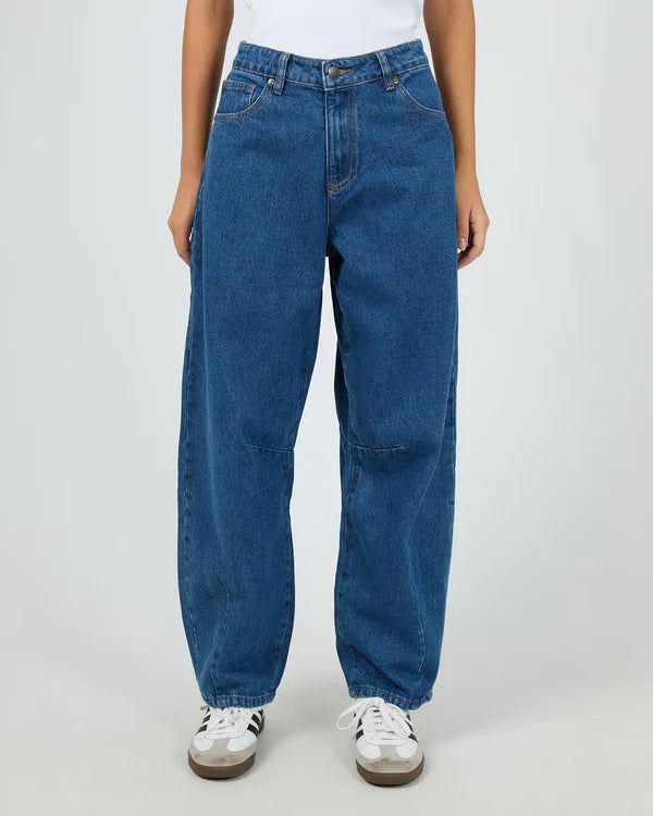 ALL ABOUT EVE - HALLIE BARREL LEG JEAN