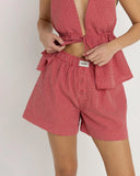 RHYTHM - CHECK BOXER SHORT