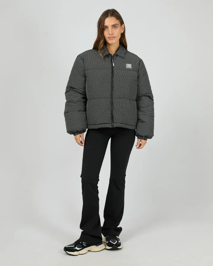 ALL ABOUT EVE - IN CHECK PUFFER