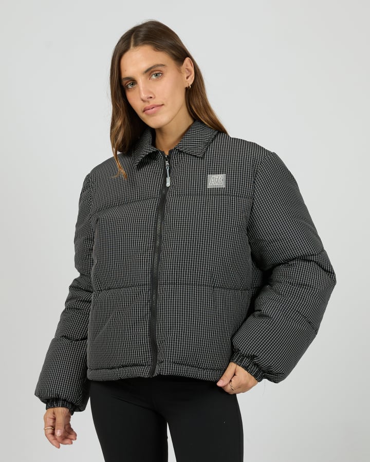 ALL ABOUT EVE - IN CHECK PUFFER