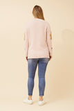 CKM - FLORAL PATTER KNIT PULLOVER
