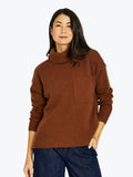 JUMP - ROLL NECK POCKET PULLOVER