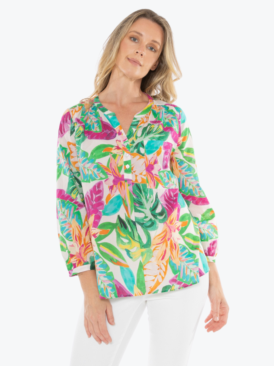 JUMP - TROPICANA VOILE TOP