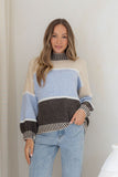 MISS MARLOW - KENZIE COLOUR BLOCK KNIT