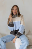 MISS MARLOW - KENZIE COLOUR BLOCK KNIT