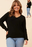CKM - V-CK JERSEY KNIT PULLOVER