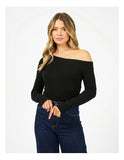 ALL ABOUT EVE - KYLIE OFF SHOULDER L/S TOP
