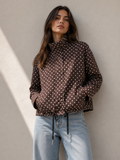 SMAIBULUN - POKER DOT SPRAY JACKET