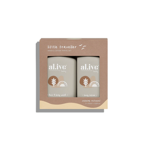 AL.IVE - LITTLE TRAVELLER WASH & LOTION TRAVEL SET