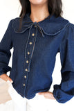 ALL ABOUT EVE - LOU DENIM TOP