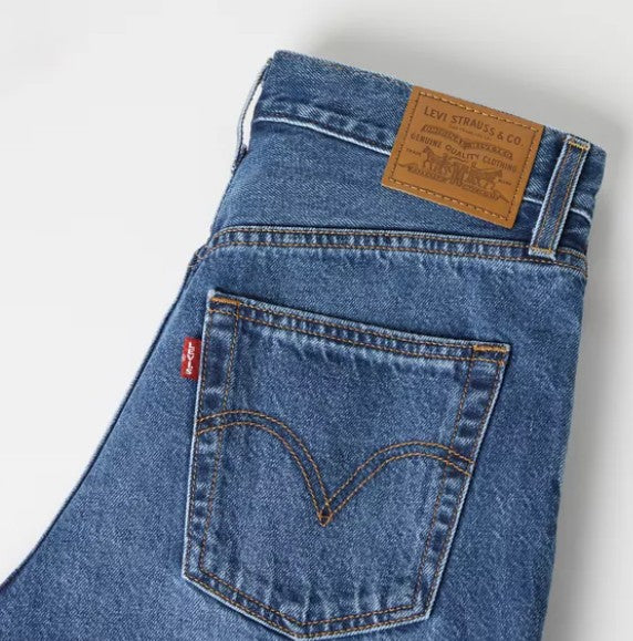 LEVI'S RIBCAGE WIDE LEG JEANS