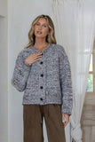 MISS MARLOW - WOOL BLEND CHUNKY IRIS CARDI