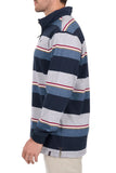 THOMAS COOK - MENS NATHAN 1/4 ZIP RUGBY