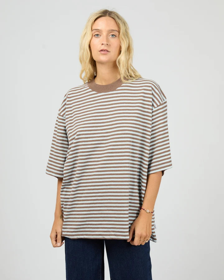ALL ABOUT EVE - PALOMA OVERSIZED STRIPE TEE