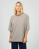 ALL ABOUT EVE - PALOMA OVERSIZED STRIPE TEE