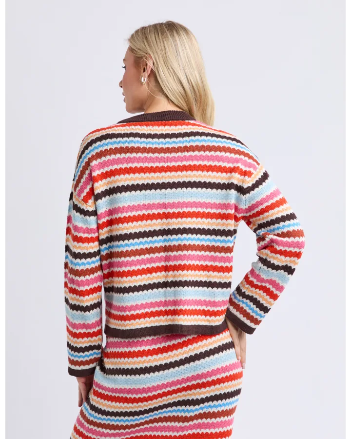 ELM - RETRO REEF L/S KNIT