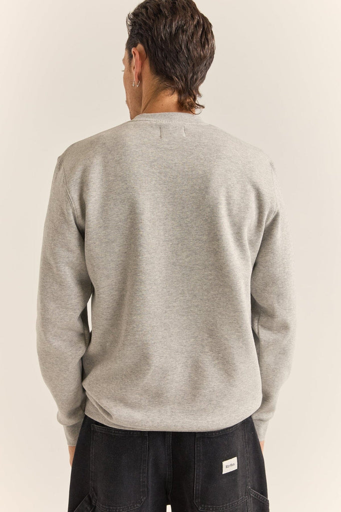 RHYTHM - BRAND FLEECE CREW
