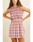RHYTHM - CHELSEA CHECK MINI DRESS