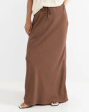 RHYTHM - NADIA BIAS CUT MAXI SKIRT