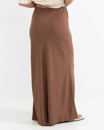 RHYTHM - NADIA BIAS CUT MAXI SKIRT