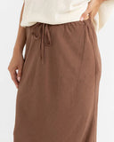 RHYTHM - NADIA BIAS CUT MAXI SKIRT