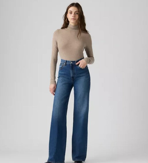 LEVI'S RIBCAGE WIDE LEG JEANS