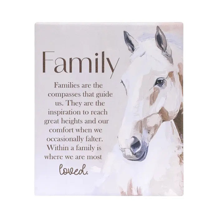 SADDLE AND BLOOM - FAMILY VERSE