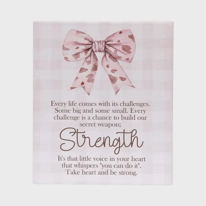 SADDLE AND BLOOM - STRENGTH VERSE