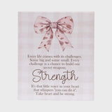 SADDLE AND BLOOM - STRENGTH VERSE