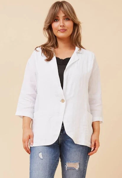 CKM - LONG SLEEVE JACKET WITH POCKETS