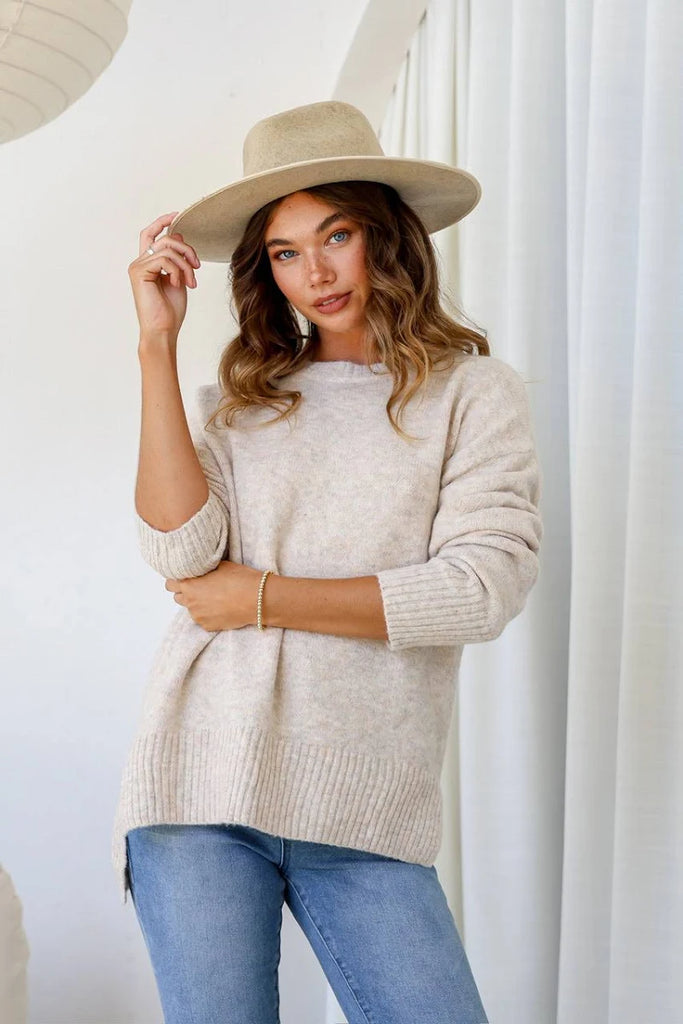 MISS MARLOW - WOOL BLEND CANYON KNIT