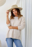 MISS MARLOW - WOOL BLEND CANYON KNIT