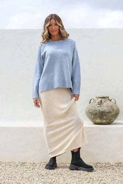 MISS MARLOW - WOOL BLEND CANYON KNIT