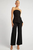 WINNE & CO - STRETCH JERSEY HIGH WAISTED PANT
