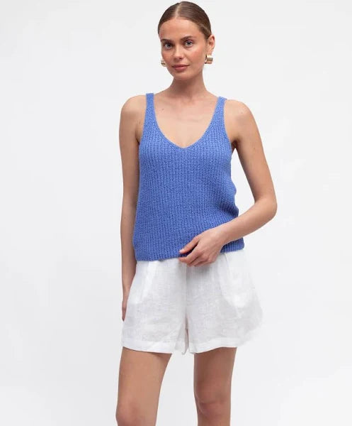 WHITE CLOSET - BOUCLE KNIT TANK