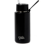 FRANK GREEN - 34OZ CERMAIC BOTTLE WITH FLIP STRAW LID