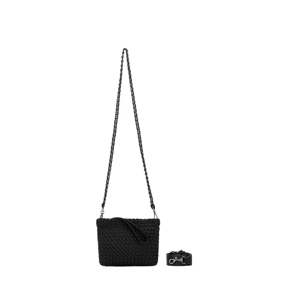 BLACK CAVIAR - ARIA CROSSBODY BAG