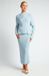 STYLE STATE - MIDI KNIT SKIRT