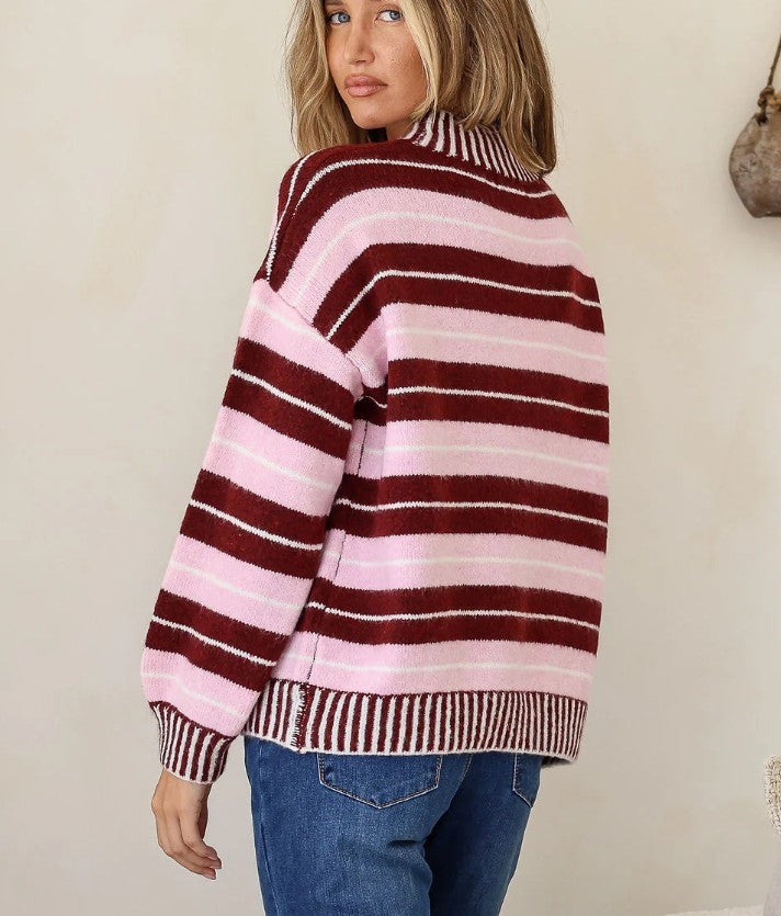 MISS MARLOW - STANFORD MULTI STRIPE KNIT
