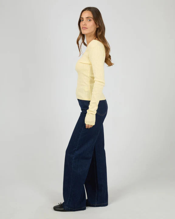 ALL ABOUT EVE - TIA LONG SLEEVE TOP
