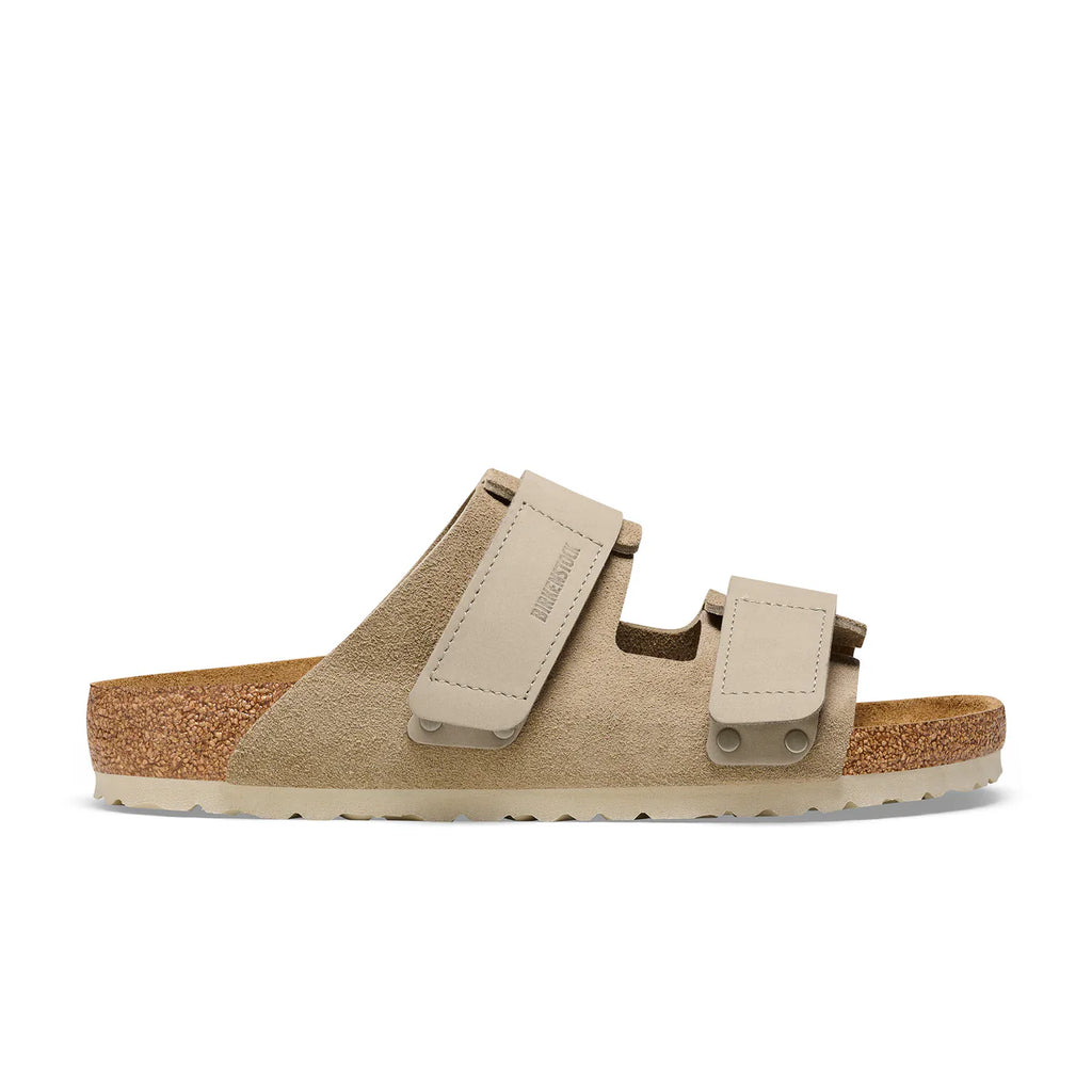 BIRKENSTOCK - UJI TAUPE SUEDE/NUBUCK LEATHER REGULAR