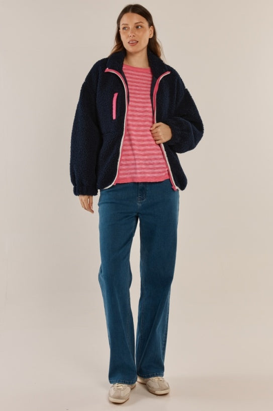 BETTY BASICS - JAYNE FLEECE JACKET