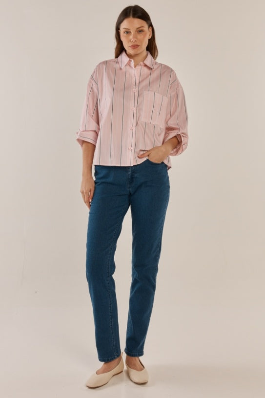 BETTY BASICIS - ERIN CROP SHIRT
