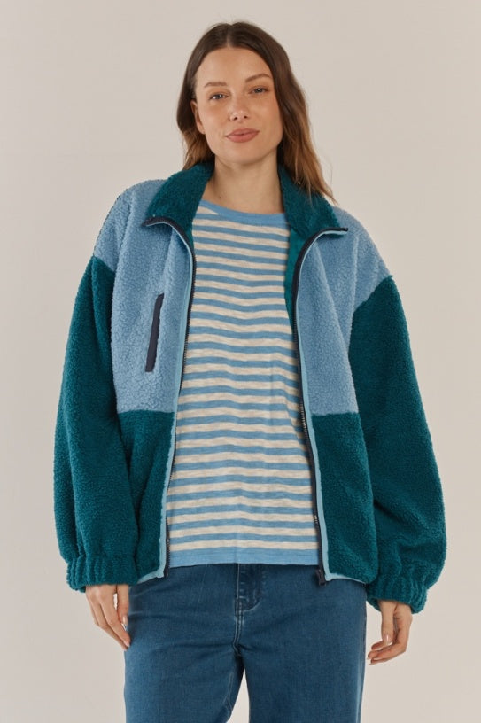 BETTY BASICS - JAYNE FLEECE JACKET