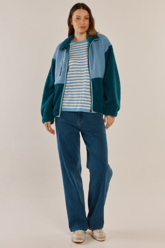 BETTY BASICS - JAYNE FLEECE JACKET