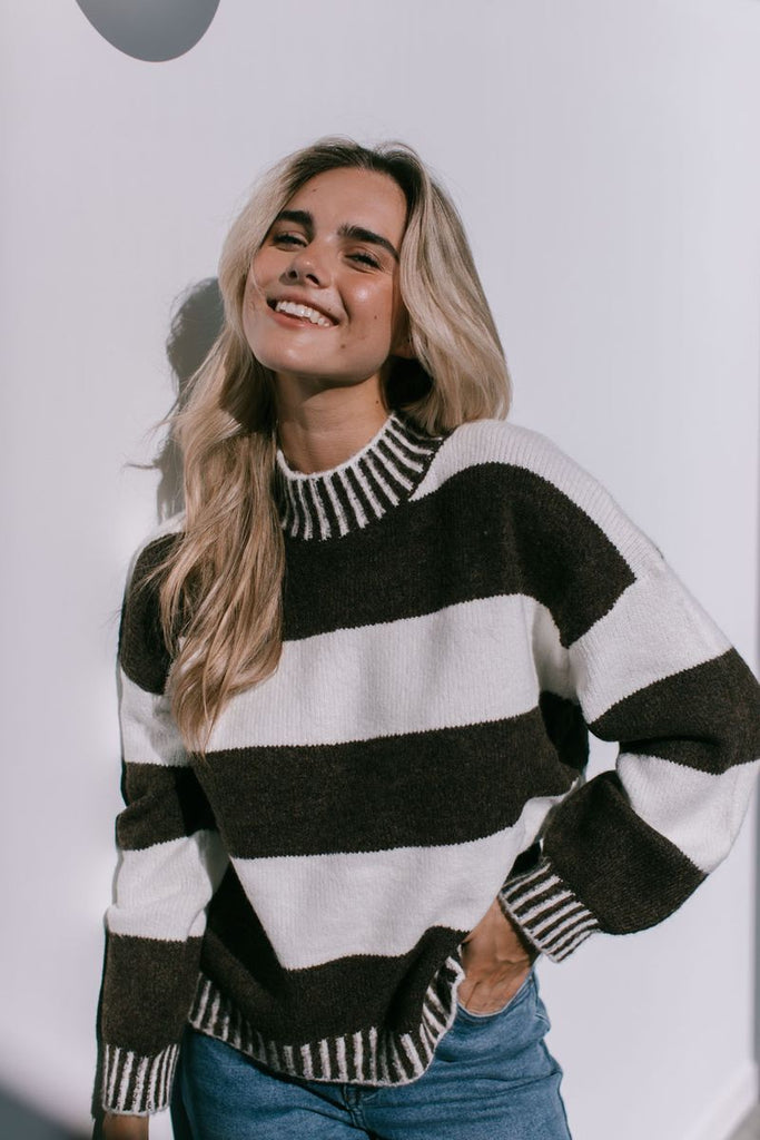 MISS MARLOW - TILLY STRIPE KNIT