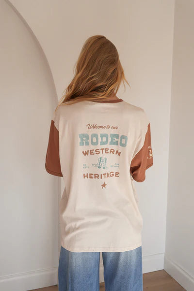 ALL ABOUT EVE - WILD WEST OVERSIZED TEE