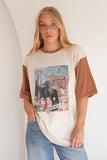 ALL ABOUT EVE - WILD WEST OVERSIZED TEE
