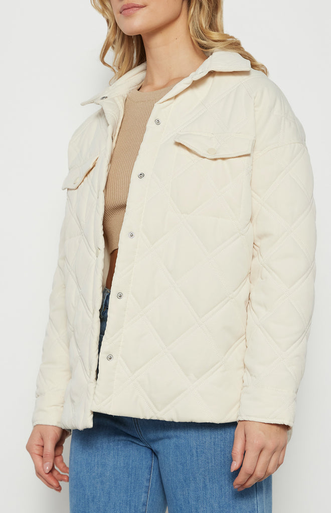 WINNIE & CO - QUILED TRUCKER JACKET